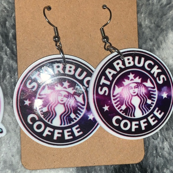 Resin Earrings - Picture 4 of 10